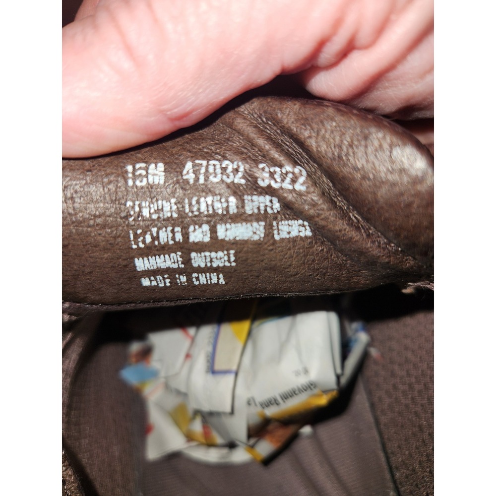 Timberland Brown Leather Active Comfort Technology Moc Toe Oxfords 47032 15M - Picture 6 of 6